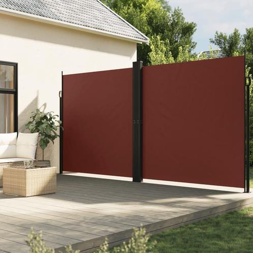 vidaXL Tuinscherm uittrekbaar 220x1200 cm bruin, Tuin en Terras, Zonneschermen, Nieuw, Verzenden