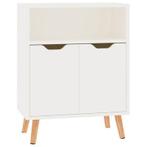 VidaXL Dressoir, wit hoogglans, 60 x 30 x 72 cm, Diversen, Ophalen, Nieuw