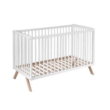 Cabino Baby Bed Teresa Wit 60 x 120 cm beschikbaar voor biedingen