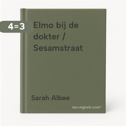 Elmo bij de dokter / Sesamstraat 9789086516650 Sarah Albee, Boeken, Kinderboeken | Kleuters, Gelezen, Verzenden