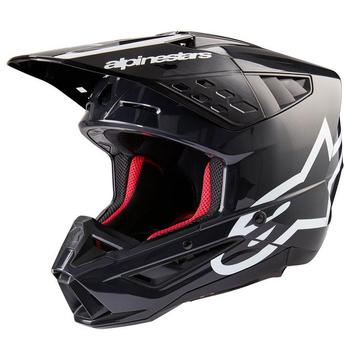 Alpinestars S-M5 Corp Helmet Ece 22.06 Dark Gray Glossy beschikbaar voor biedingen
