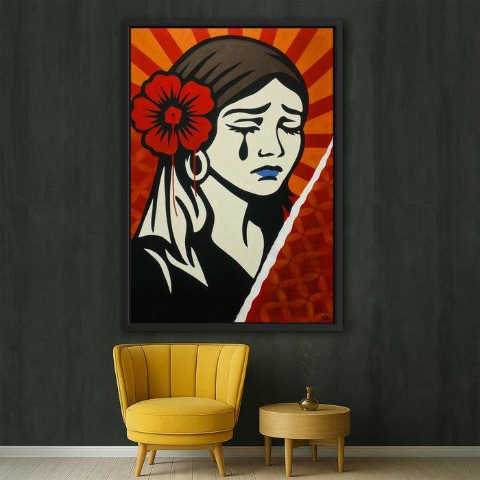 FÜR (1978) - Tears of Nature - XL Size - (We Spray) NOT a, Antiek en Kunst, Kunst | Schilderijen | Modern