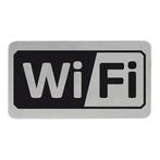 Infobord wifi RVS zelfklevend 11x6cm EMGA, Verzenden, Nieuw in verpakking