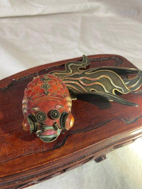 Dynastie QING - Action figure Splendide YU ou Cyprin, Antiek en Kunst, Antiek | Goud en Zilver