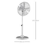 TRUUSK Statiefventilator 120 Cm, Ventilator, In Hoogte Verst, Verzenden, Nieuw