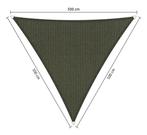 Premium schaduwdoek 5x5x5m driehoek waterdoorlatend Deep..., Nieuw