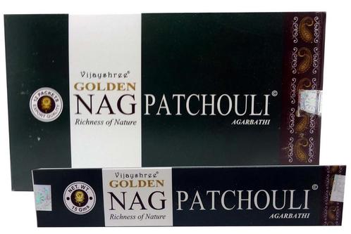 Vijayshree Wierook - Golden Nag Patchouli - Agarbathi - N..., Huis en Inrichting, Woonaccessoires | Overige, Nieuw, Ophalen of Verzenden