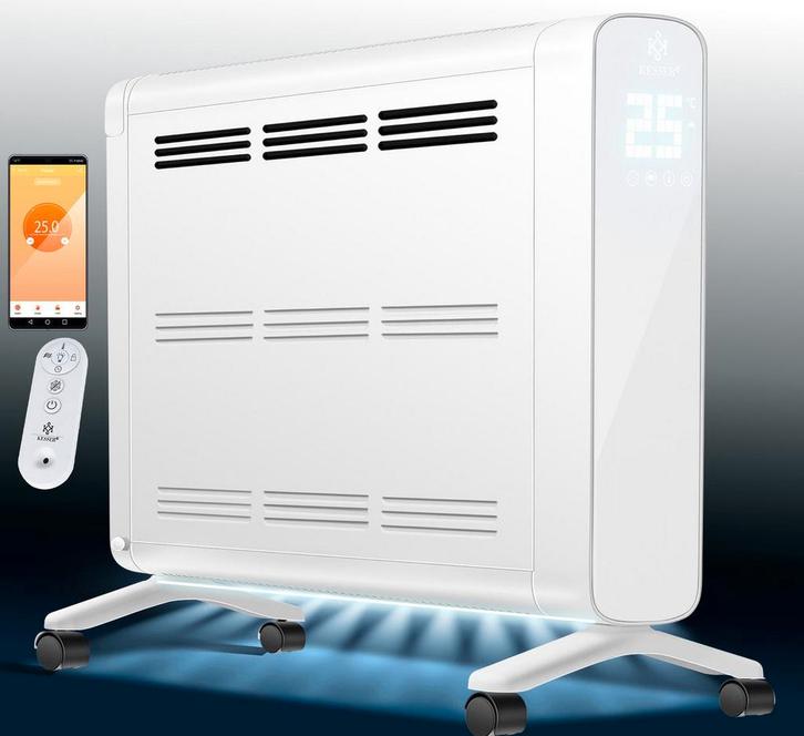 KESSER® Elektrische Convectorkachel Premium Mobiele Kachel 1, Witgoed en Apparatuur, Overige Witgoed en Apparatuur, Nieuw, Verzenden