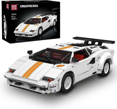 Mould King 10045 Lambo Countach (Voertuigen, Modelbouwsets), Kinderen en Baby's, Speelgoed | Bouwstenen, Nieuw, Verzenden