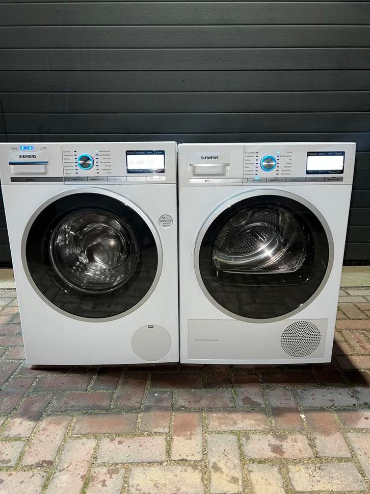 Gave Siemens 9KG Wasmachine Siemens 9KG Warmtepompdroger!, Witgoed en Apparatuur, Wasmachines, Minder dan 85 cm, 1600 toeren of meer