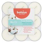 Geurtheelichten | Bolsius | Fresh Cotton | 18 stuks, Verzenden, Nieuw
