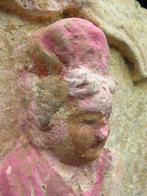 Oud-Chinees, Ming-dynastie Terracotta gedecoreerde tegel -