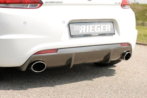 Rieger diffuser voor R-Line achterbumper | Scirocco R (13):, Auto-onderdelen, Carrosserie en Plaatwerk, Nieuw, Volkswagen, Verzenden