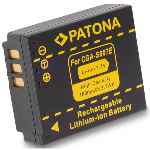 Panasonic CGA-S007(E) / DMW-BCD10 accu (Patona), Audio, Tv en Foto, Accu's en Batterijen, Nieuw, Verzenden