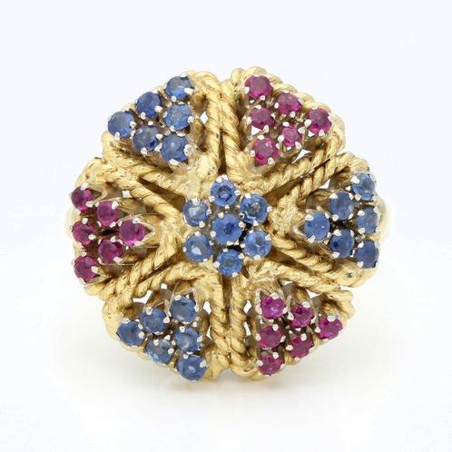 Ring - 18 karaat Geel goud, Sieraden, Tassen en Uiterlijk, Ringen