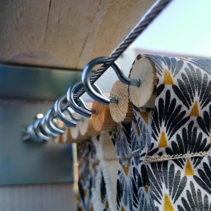 Schroefhaken 60mm - 20 stuks verzinkte uitvoering, Doe-het-zelf en Verbouw, IJzerwaren en Bevestigingsmiddelen, Verzenden