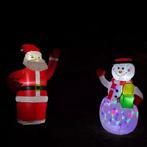 Ruhhy Opblaasbare Kerstman met LED – Perfect voor Tuin en., Ophalen of Verzenden, Nieuw