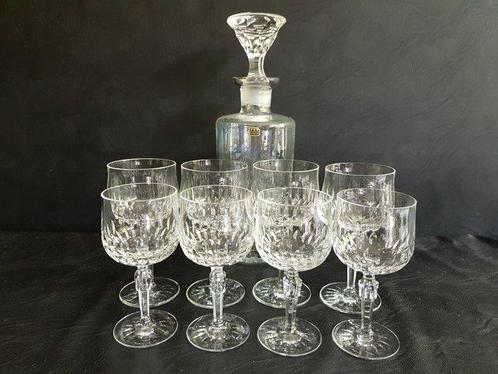 Studio Eisch - Drinkservies (9) - Kristal, Antiek en Kunst, Antiek | Meubels | Tafels