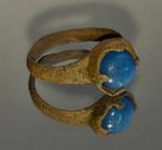 Middeleeuws Bronzen ring met inzet. Goede staat. (Zonder, Sieraden, Tassen en Uiterlijk