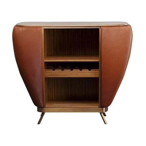 *WOONWINKEL* Kare Design Rio Brown Retro Design Barmeubel Br, Huis en Inrichting, Tafelonderdelen, Nieuw, Verzenden