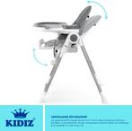KIDIZ® 3in1 kinderstoel - Babystoel - Verstelbaar - Donkergr, Kinderen en Baby's, Verzenden, Nieuw