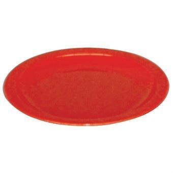 Borden | KRISTALLON | Kunststof | Rood | 12 Stuks | Ø230mm, Zakelijke goederen, Horeca | Keukenapparatuur, Nieuw in verpakking