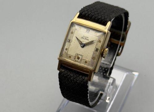 Elgin Watch Company - De Luxe Dress Watch – 10K Gold Filled, Sieraden, Tassen en Uiterlijk, Horloges | Heren