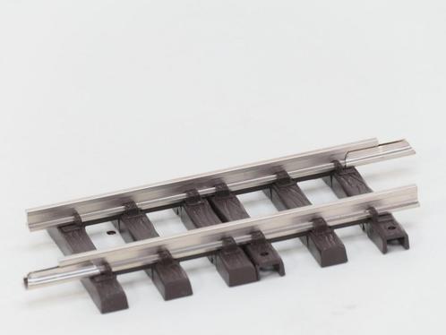 LGB 14150 Gerades Gleis vernickelt, 150 mm (Messing, Recht), Hobby en Vrije tijd, Modeltreinen | Overige schalen, Rails, Nieuw