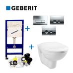 Geberit UP100 Toiletset Compleet | Inbouwreservoir | BWS, Ophalen of Verzenden, Nieuw, Overige typen