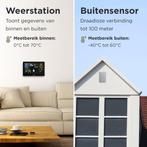 2dekans | LONQ Weerstation Binnen en Buiten Q2 - Incl., Ophalen of Verzenden, Zo goed als nieuw