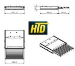 HTD Uitschuifbare Opstap 400 LED, Caravans en Kamperen, Camper-accessoires, Ophalen of Verzenden, Nieuw