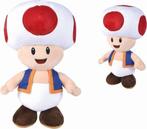Super Mario - Toad Pluche, Jumbo - 50 cm - Knuffel, Ophalen of Verzenden, Zo goed als nieuw