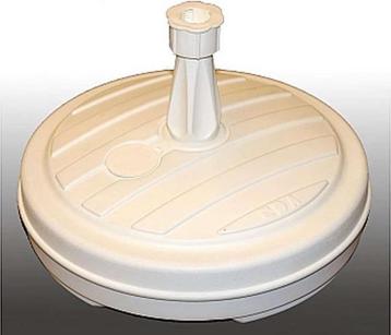 Eda Parasolvoet Ø 42cm - Kunststof - Wit beschikbaar voor biedingen