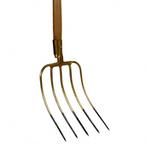 Talen Tools Mestvork 5 Tands met Dul - Efficiënt Mest en..., Ophalen of Verzenden, Nieuw, Hark