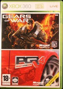 Gears of War/PGR4 Project Gotham Racing Xbox 360, Spelcomputers en Games, Games | Xbox 360, Zo goed als nieuw, Avontuur en Actie