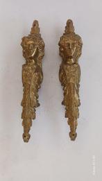 Decoratief ornament (2) - Italië - Paar caryatiden