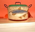 Braadpan - IJzer - Fishes Portobello Road, Antiek en Kunst