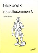 Kinheim Blokboek Werkboek Redactiesommen C groep 7 (per stuk, Verzenden, Nieuw