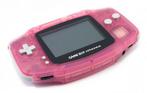 Nintendo Game Boy Advance Console - Roze/Doorzichtig, Zo goed als nieuw, Verzenden