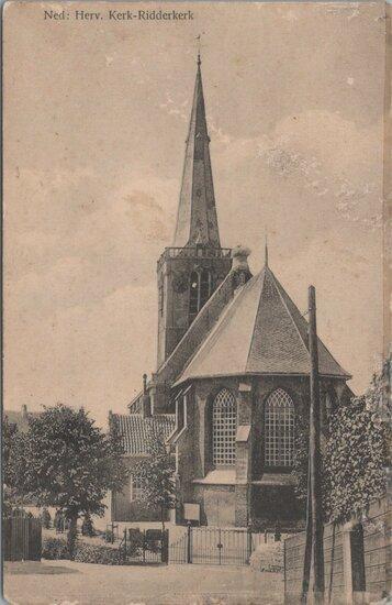 RIDDERKERK - Ned. Herv. Kerk, Verzamelen, Ansichtkaarten | Nederland, Verzenden