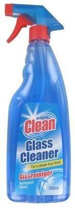 At Home Clean Spray - Glasreiniger 750 ml., Huis en Inrichting, Schoonmaakartikelen, Ophalen of Verzenden