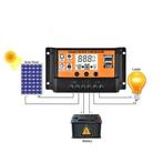 Solar Laadregelaar Voor Zonnepaneel Batterij Met Dual, Verzenden, Nieuw