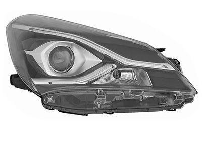 Koplamp Rechts + LED - Toyota Yaris ||| P13 - OEM: 8113..., Auto-onderdelen, Verlichting, Nieuw, Verzenden