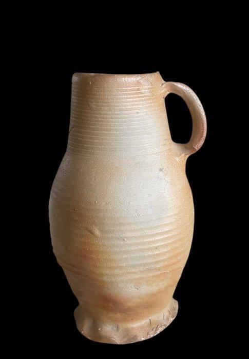 Steengoed Kruik - 22 cm - Siegburg kruik 15e eeuw, Antiek en Kunst, Antiek | Overige Antiek