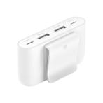 Belkin BoostCharge 4-Port USB Power spliter wit, Ophalen of Verzenden, Nieuw, Belkin