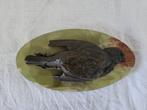 H. Risch - sculptuur, oiseau blessé. - 4 cm - Brons