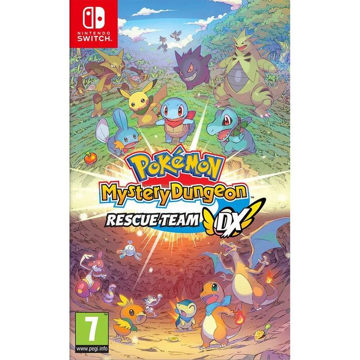 Switch Pokemon Mystery Dungeon: Rescue Team DX, Spelcomputers en Games, Spelcomputers | Nintendo Switch, Zo goed als nieuw, Verzenden