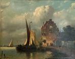 Adriaan Vroljk (1834-1862) - Het Veer, Antiek en Kunst
