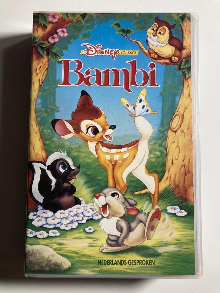 BAMBI (VHS), Cd's en Dvd's, VHS | Film, Gebruikt, Verzenden