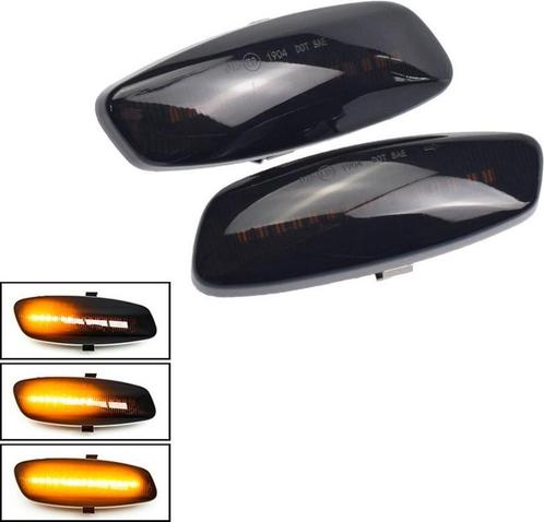 Dynamisch knipperlicht ZWART Peugeot 207 308 3008 5008 RCZ, Auto-onderdelen, Verlichting